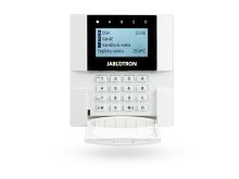 Sběrnicová klávesnice s displejem, klávesnicí a RFID